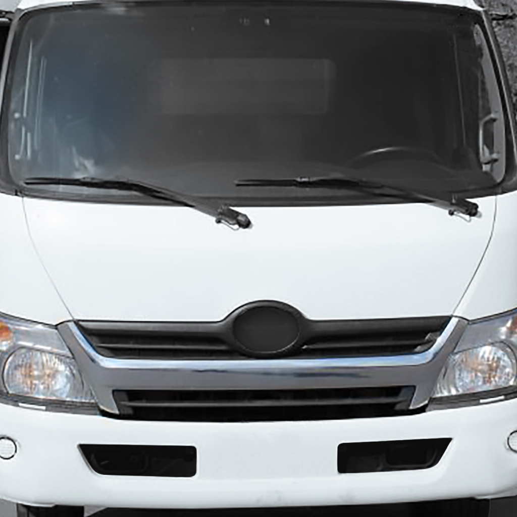 HINO フロントパネル 53801-37100 HINO 155/195 2016 & UP FRONT STEEL PANEL (BLACK) | Lynn Truck Parts